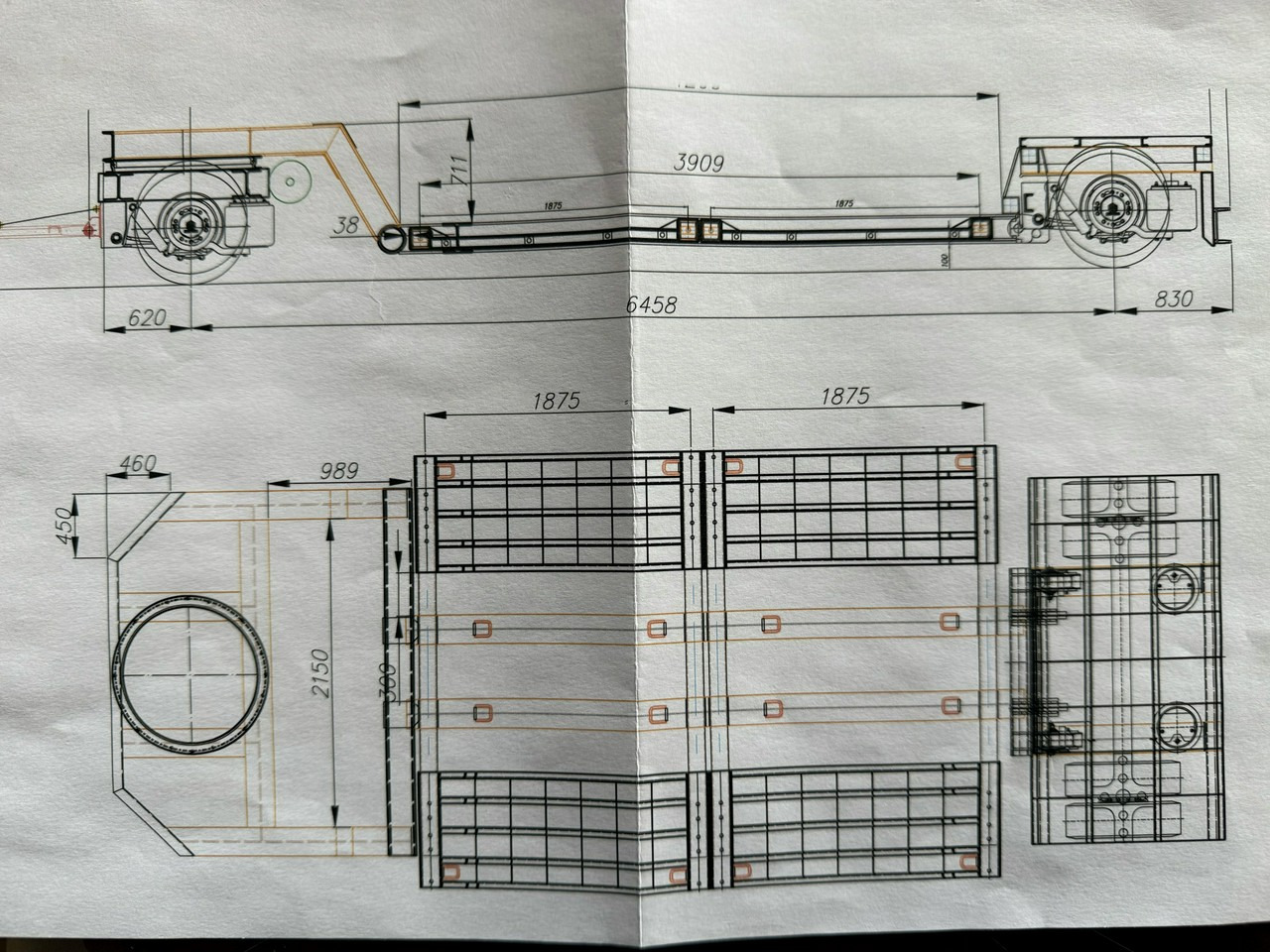 EMTECH PCN 18 PNZ-S Tiefbett zagłębiana Rozsuwana UNIKAT JAK NOWA - عربة مسطحة منخفضة مقطورة: صور 4 EMTECH PCN 18 PNZ-S Tiefbett zagłębiana Rozsuwana UNIKAT JAK NOWA - عربة مسطحة منخفضة مقطورة: صور 4