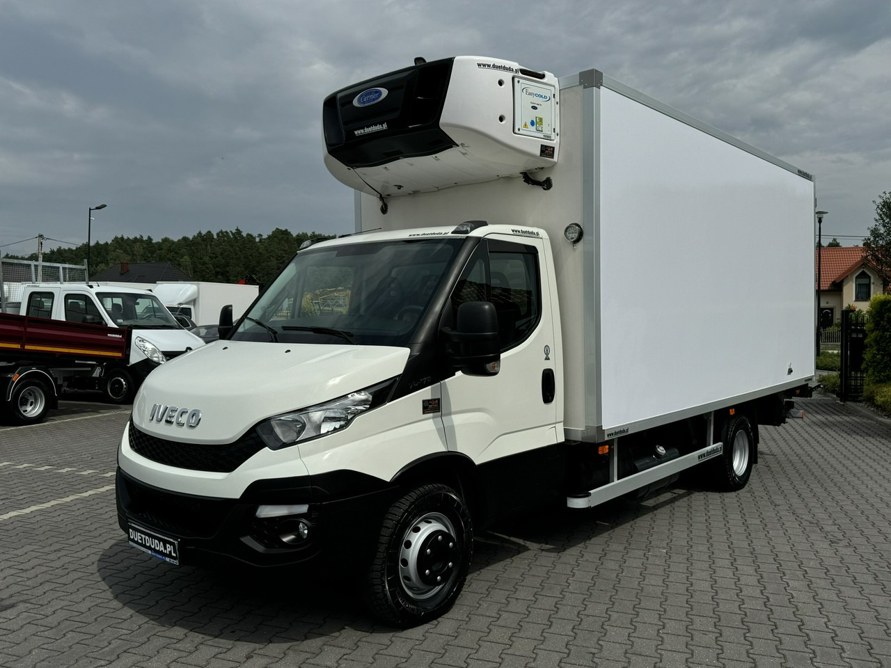 الشاحنات الصغيرة المبردة Iveco Daily 70C17 Mroźnia Agregat Carrier Supra 750 10-Palet + Winda: صور 6