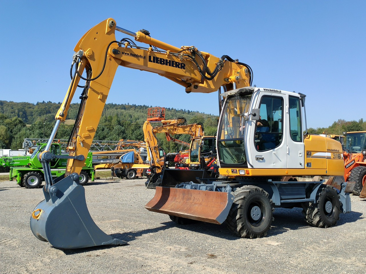 Liebherr A316 Maszyna po Pełnym Tulejowaniu Bez Luzów i Wycieków - حفارة على عجلات: صور 1 Liebherr A316 Maszyna po Pełnym Tulejowaniu Bez Luzów i Wycieków - حفارة على عجلات: صور 1