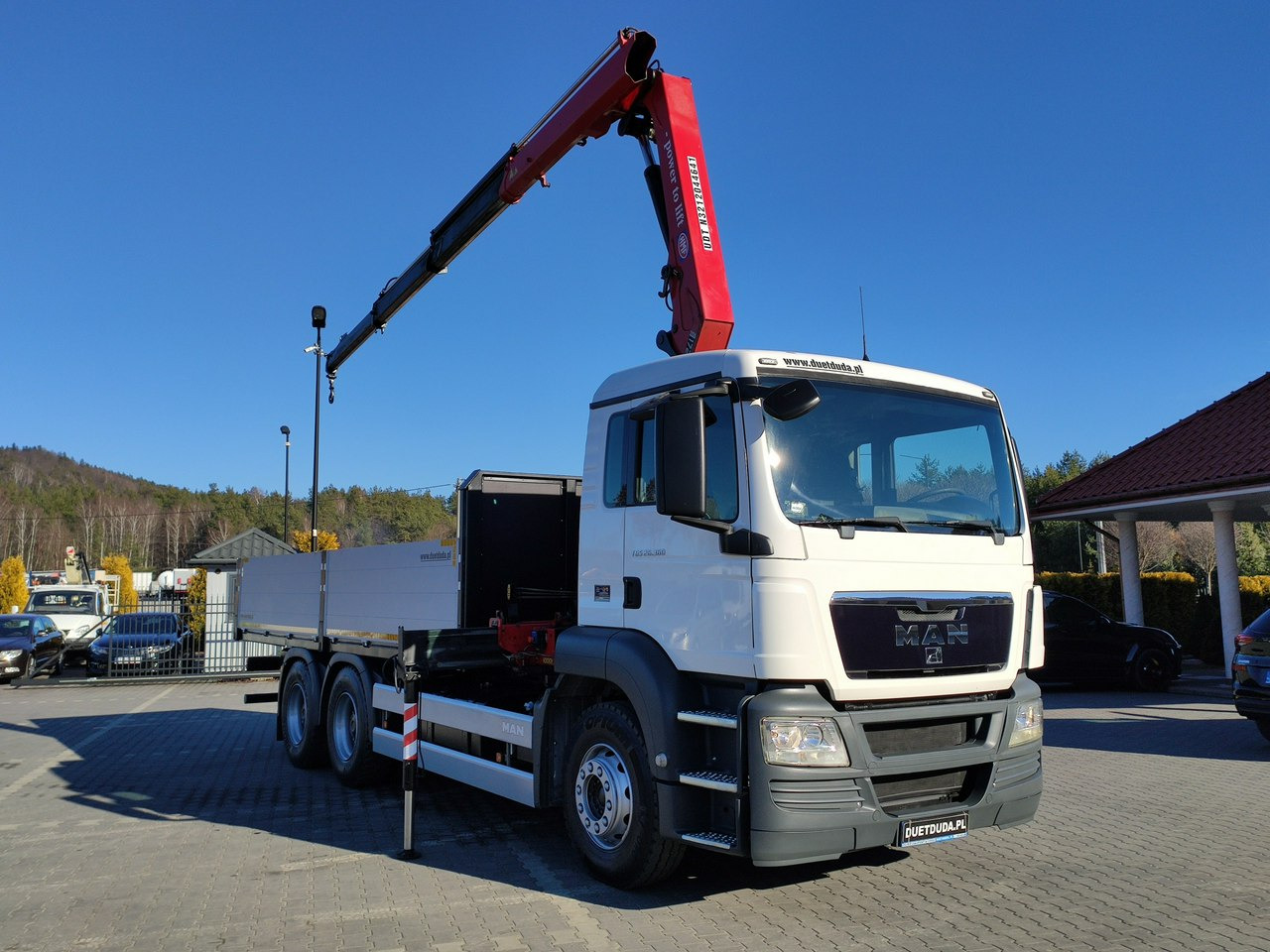 MAN TGS 26.360 6x4 - شاحنات مسطحة, شاحنة كرين: صور 3 MAN TGS 26.360 6x4 - شاحنات مسطحة, شاحنة كرين: صور 3