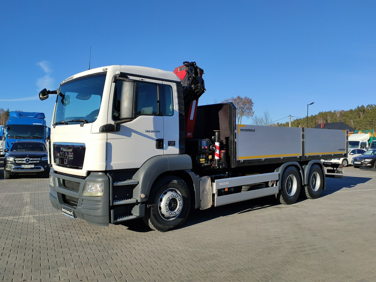 MAN TGS 26.360 6x4 - شاحنات مسطحة, شاحنة كرين: صور 2 MAN TGS 26.360 6x4 - شاحنات مسطحة, شاحنة كرين: صور 2