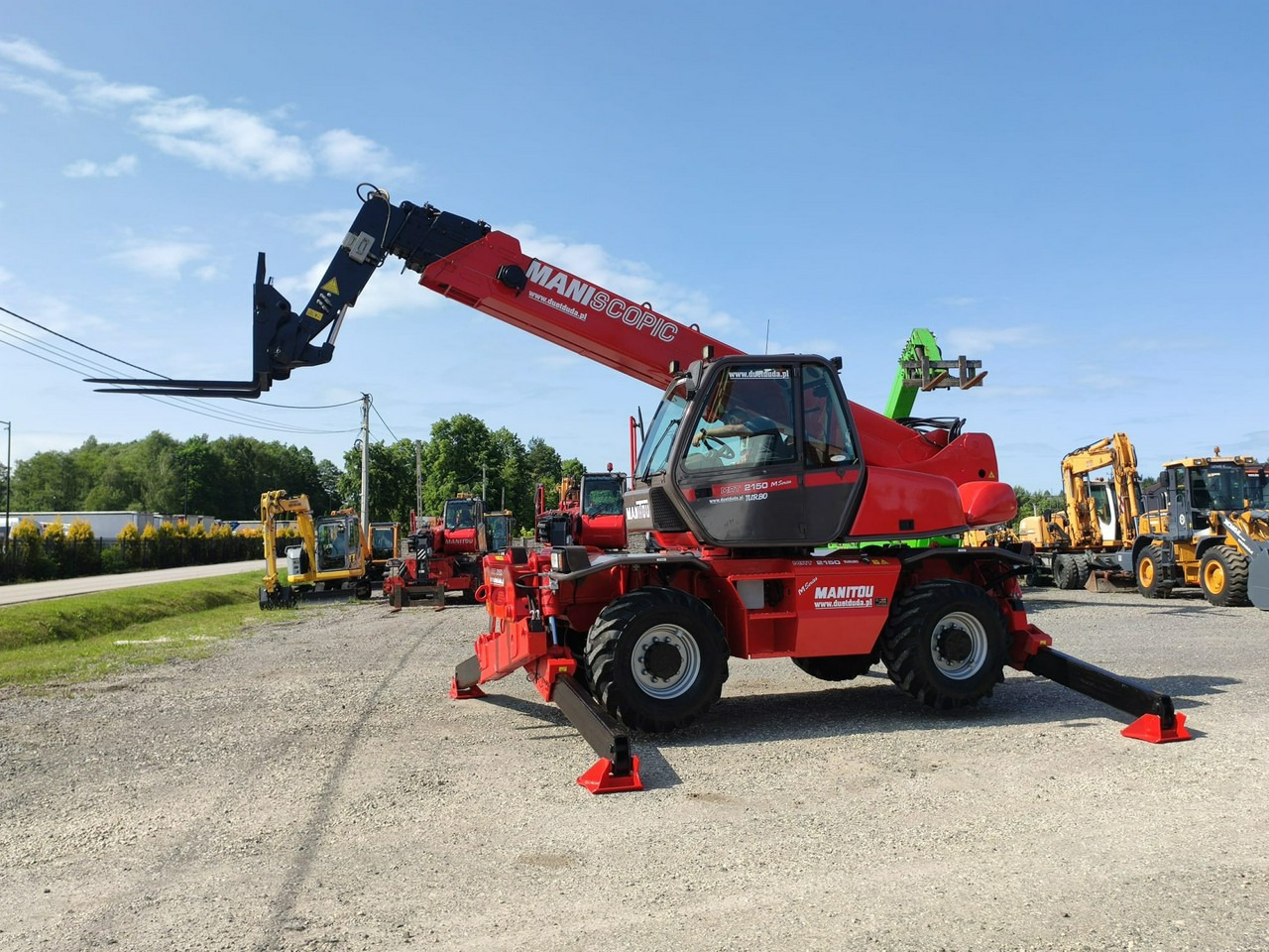 Manitou MRT 2150 ROTO Ładowarka Teleskopowa Obrotowa 2550 1850 1840 - رافعة تلسكوبية: صور 3 Manitou MRT 2150 ROTO Ładowarka Teleskopowa Obrotowa 2550 1850 1840 - رافعة تلسكوبية: صور 3