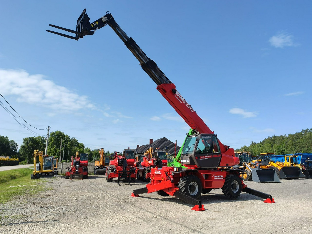 Manitou MRT 2150 ROTO Ładowarka Teleskopowa Obrotowa 2550 1850 1840 - رافعة تلسكوبية: صور 2 Manitou MRT 2150 ROTO Ładowarka Teleskopowa Obrotowa 2550 1850 1840 - رافعة تلسكوبية: صور 2