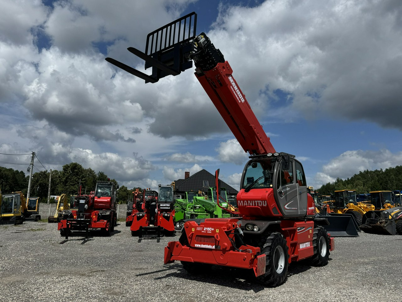 Manitou MRT 2150 + ROTO Ładowarka Teleskopowa Obrotowa 2550 - رافعة تلسكوبية: صور 4 Manitou MRT 2150 + ROTO Ładowarka Teleskopowa Obrotowa 2550 - رافعة تلسكوبية: صور 4