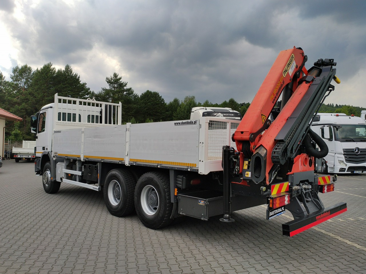 Mercedes Actros 2636 6x4 HDS Palfinger PK 18002-EH Rotato - شاحنات مسطحة, شاحنة كرين: صور 2 Mercedes Actros 2636 6x4 HDS Palfinger PK 18002-EH Rotato - شاحنات مسطحة, شاحنة كرين: صور 2