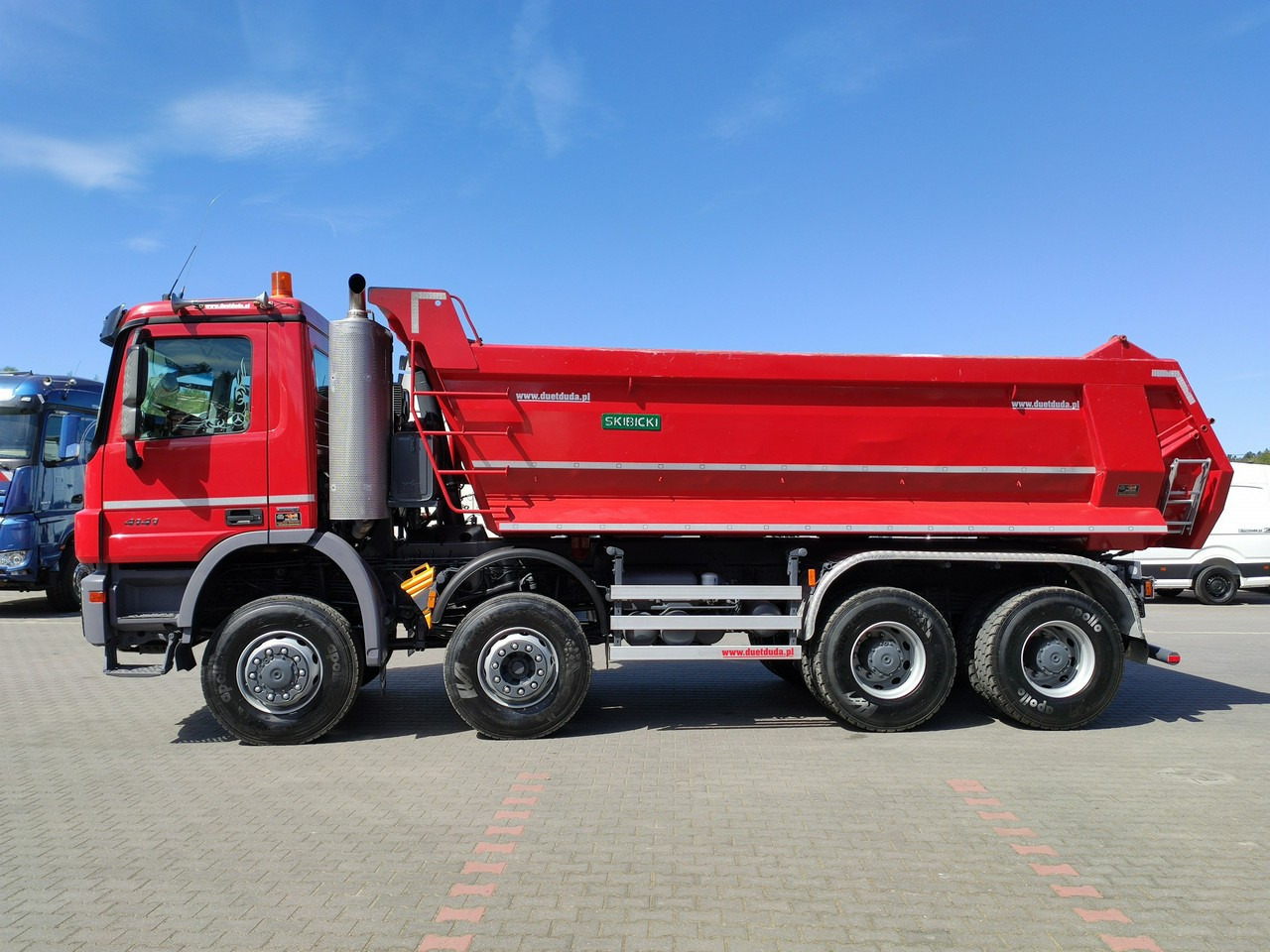 Mercedes Actros 4141 8x6 Wywrot SKIBICKI Automat EPS ze Sprzegłem !!! - قلابات: صور 4 Mercedes Actros 4141 8x6 Wywrot SKIBICKI Automat EPS ze Sprzegłem !!! - قلابات: صور 4