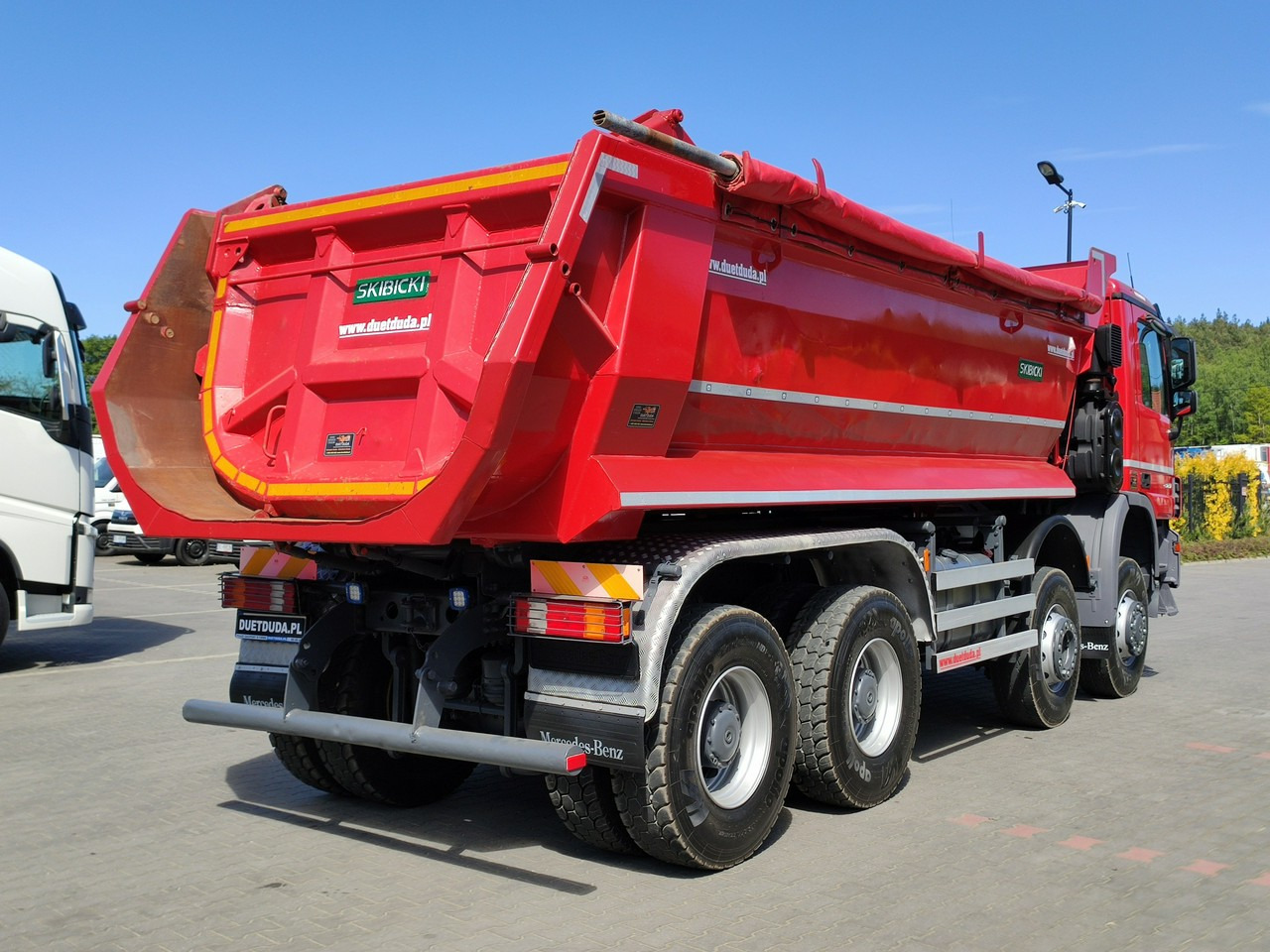 Mercedes Actros 4141 8x6 Wywrot SKIBICKI Automat EPS ze Sprzegłem !!! - قلابات: صور 3 Mercedes Actros 4141 8x6 Wywrot SKIBICKI Automat EPS ze Sprzegłem !!! - قلابات: صور 3