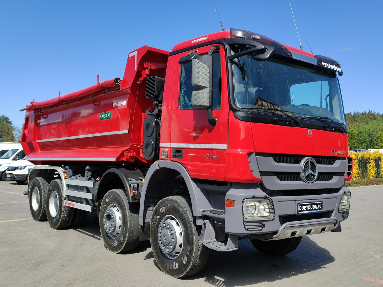 Mercedes Actros 4141 8x6 Wywrot SKIBICKI Automat EPS ze Sprzegłem !!! - قلابات: صور 2 Mercedes Actros 4141 8x6 Wywrot SKIBICKI Automat EPS ze Sprzegłem !!! - قلابات: صور 2
