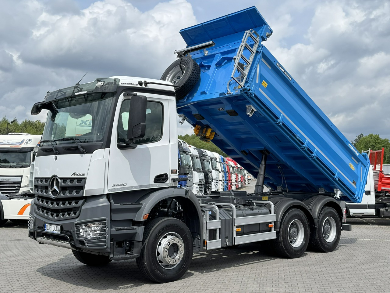 Mercedes Arocs 2640 6x4 3-Stronny Meiller-Kipper Mały Przebieg 99tys/km - قلابات: صور 1 Mercedes Arocs 2640 6x4 3-Stronny Meiller-Kipper Mały Przebieg 99tys/km - قلابات: صور 1