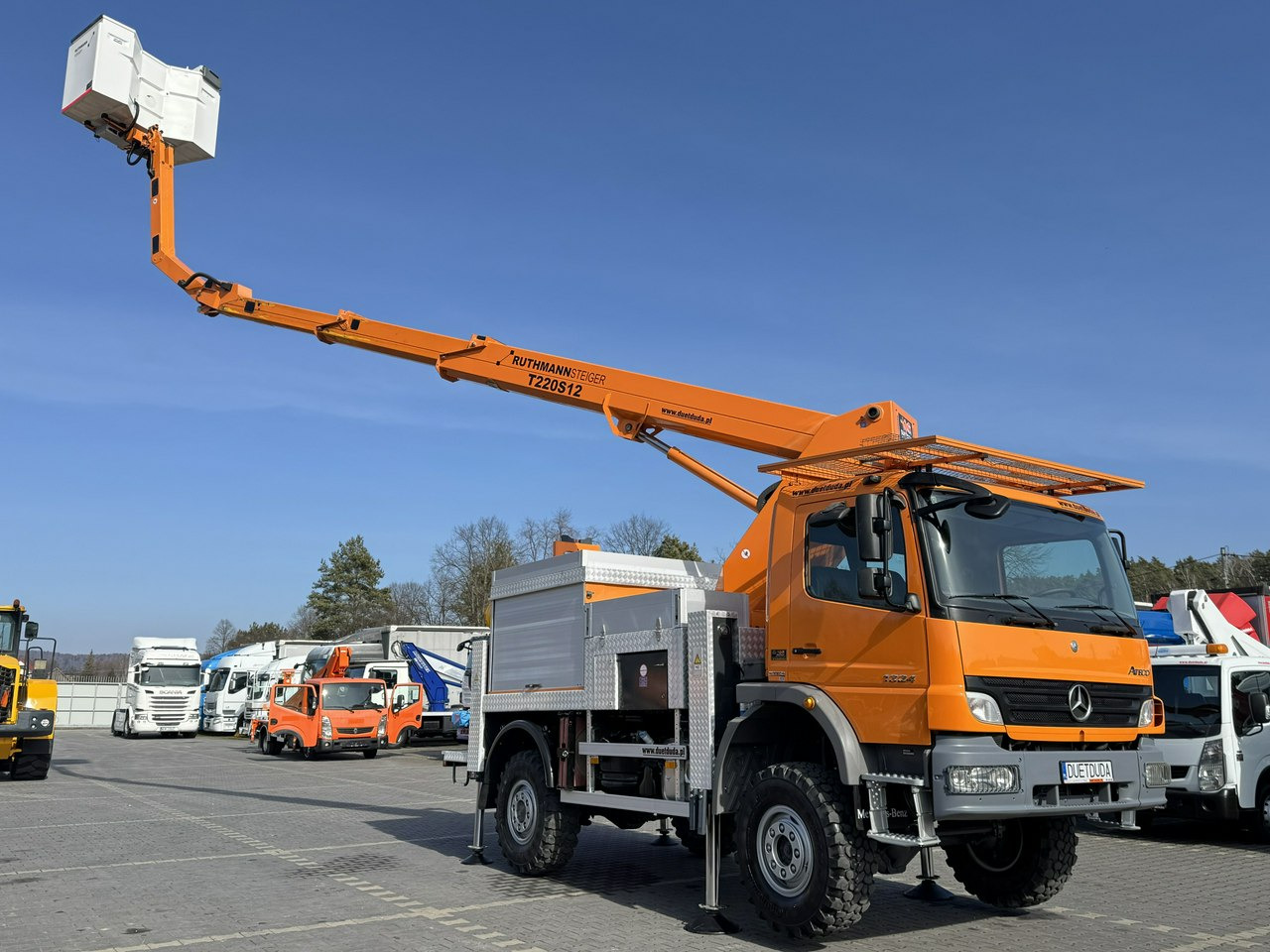 Mercedes Atego 1324 4x4 Zwyżka RUTHMANN STEIGER T220S12 Podnośnik Koszowy - مصاعد الازدهار محمولة على شاحنة: صور 2 Mercedes Atego 1324 4x4 Zwyżka RUTHMANN STEIGER T220S12 Podnośnik Koszowy - مصاعد الازدهار محمولة على شاحنة: صور 2