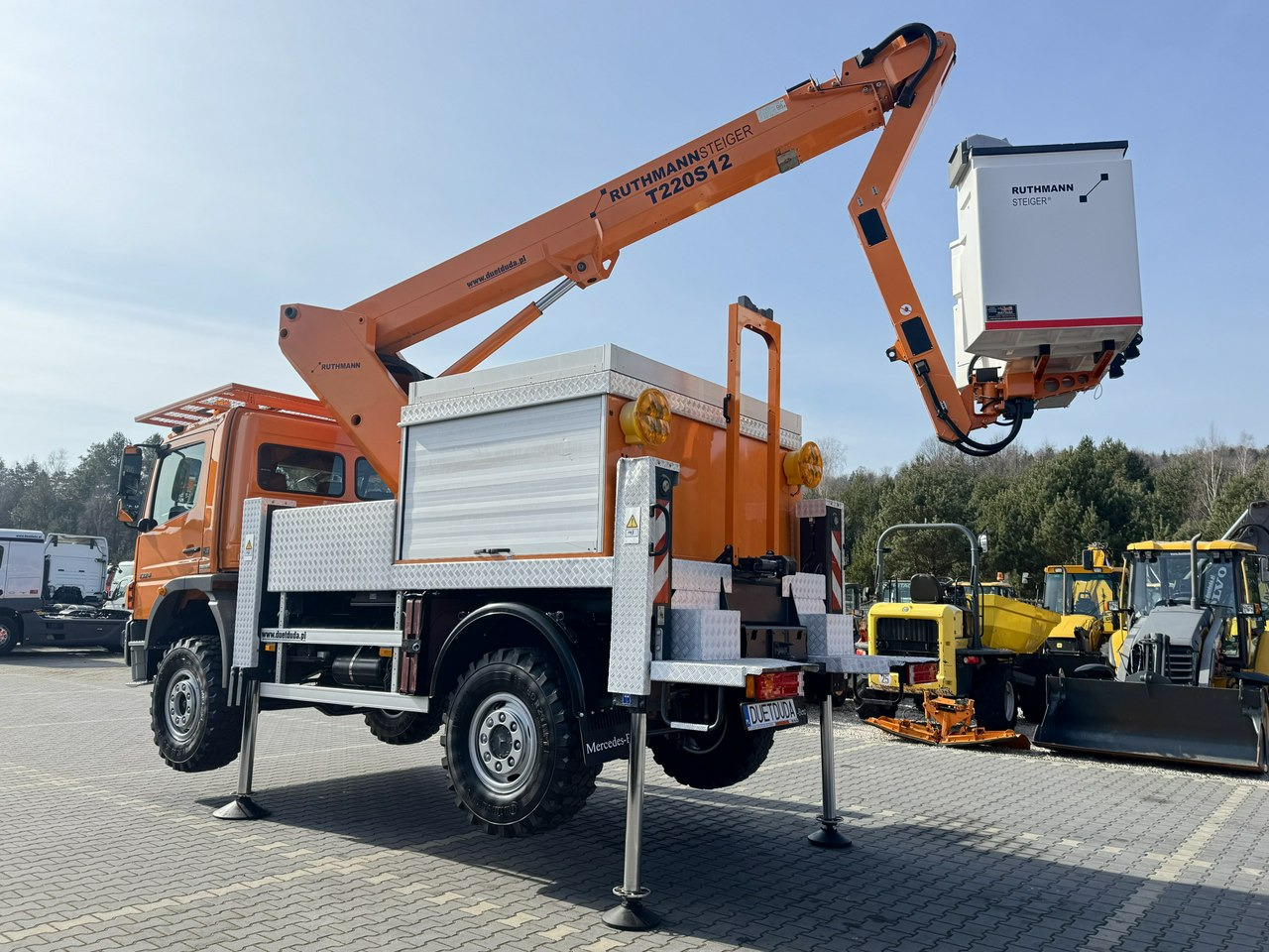 Mercedes Atego 1324 4x4 Zwyżka RUTHMANN STEIGER T220S12 Podnośnik Koszowy - مصاعد الازدهار محمولة على شاحنة: صور 5 Mercedes Atego 1324 4x4 Zwyżka RUTHMANN STEIGER T220S12 Podnośnik Koszowy - مصاعد الازدهار محمولة على شاحنة: صور 5