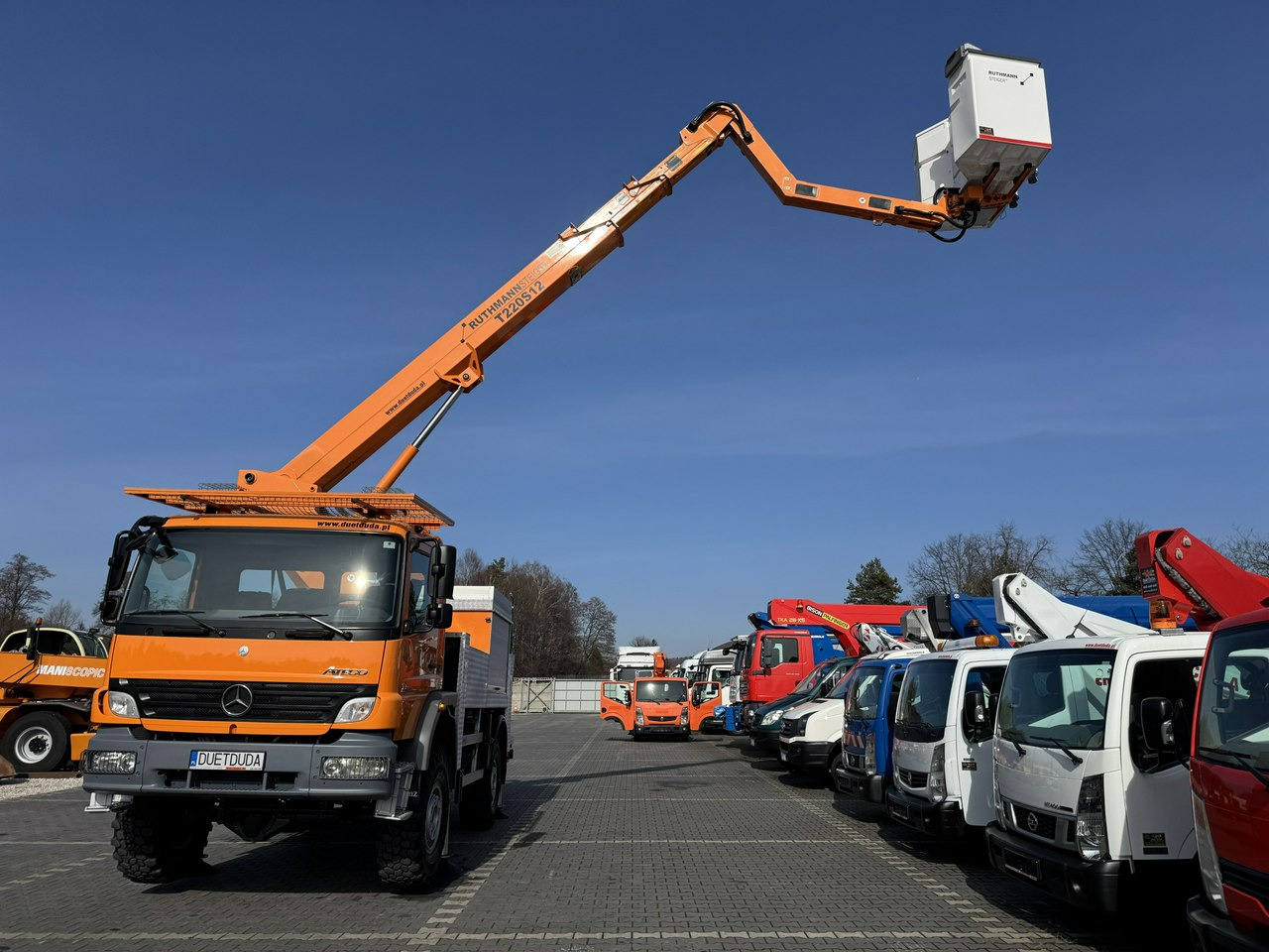 Mercedes Atego 1324 4x4 Zwyżka RUTHMANN STEIGER T220S12 Podnośnik Koszowy - مصاعد الازدهار محمولة على شاحنة: صور 3 Mercedes Atego 1324 4x4 Zwyżka RUTHMANN STEIGER T220S12 Podnośnik Koszowy - مصاعد الازدهار محمولة على شاحنة: صور 3