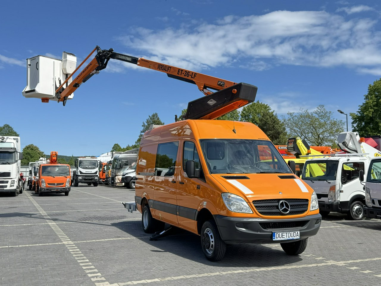 Mercedes Sprinter Zwyżka Podnośnik Koszowy VERSALIFT KLUBB ET-36-LF UDT - مصاعد الازدهار محمولة على شاحنة: صور 3 Mercedes Sprinter Zwyżka Podnośnik Koszowy VERSALIFT KLUBB ET-36-LF UDT - مصاعد الازدهار محمولة على شاحنة: صور 3