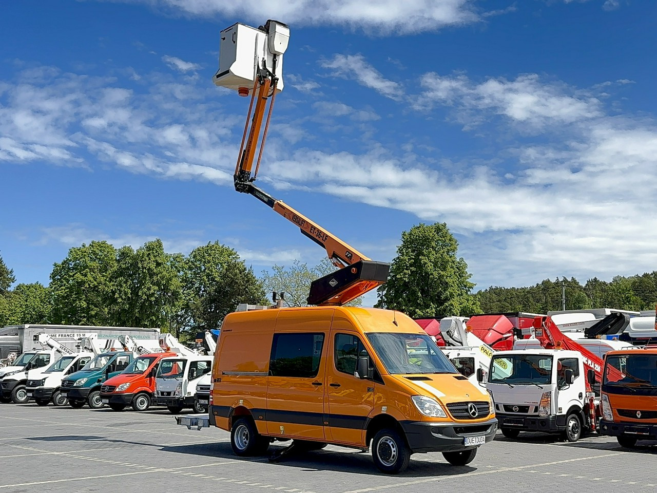 Mercedes Sprinter Zwyżka Podnośnik Koszowy VERSALIFT KLUBB ET-36-LF UDT - مصاعد الازدهار محمولة على شاحنة: صور 1 Mercedes Sprinter Zwyżka Podnośnik Koszowy VERSALIFT KLUBB ET-36-LF UDT - مصاعد الازدهار محمولة على شاحنة: صور 1