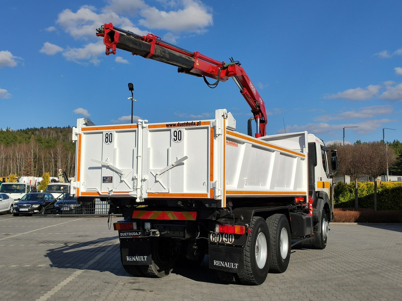 Renault Kerax 26.370 6x4 Mocny HDS FASSI F110 - قلابات, شاحنة كرين: صور 4 Renault Kerax 26.370 6x4 Mocny HDS FASSI F110 - قلابات, شاحنة كرين: صور 4