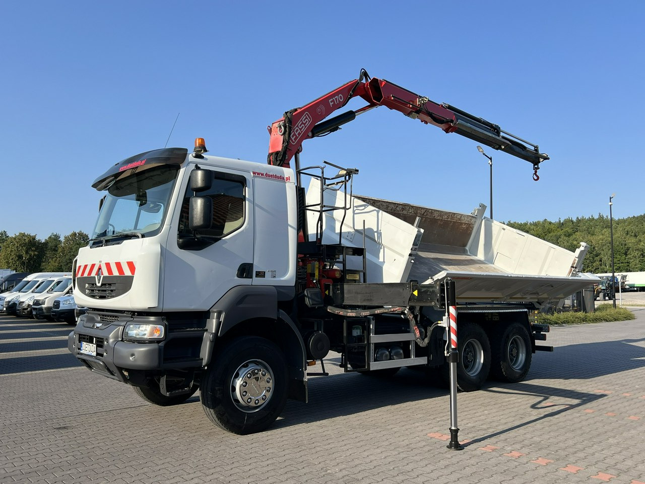 Renault Kerax 26.390 6x4 Mocny HDS FASSI F170 Sterowanie Radiowe - قلابات, شاحنة كرين: صور 3 Renault Kerax 26.390 6x4 Mocny HDS FASSI F170 Sterowanie Radiowe - قلابات, شاحنة كرين: صور 3