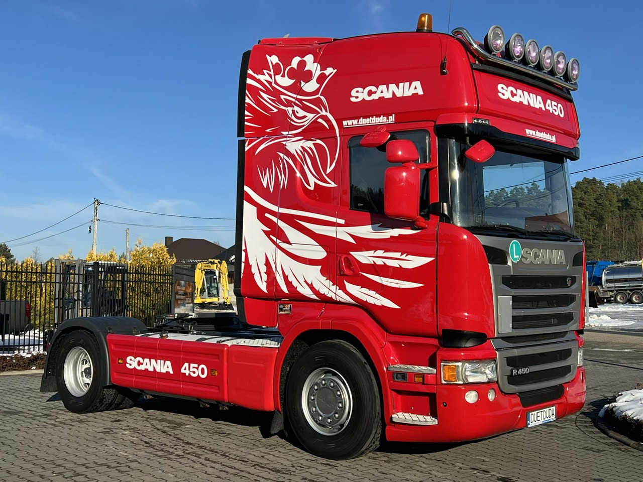 شاحنة جرار Scania R 450 Topline E6 4x2 Retarder Klima Postojowa !!!: صور 6