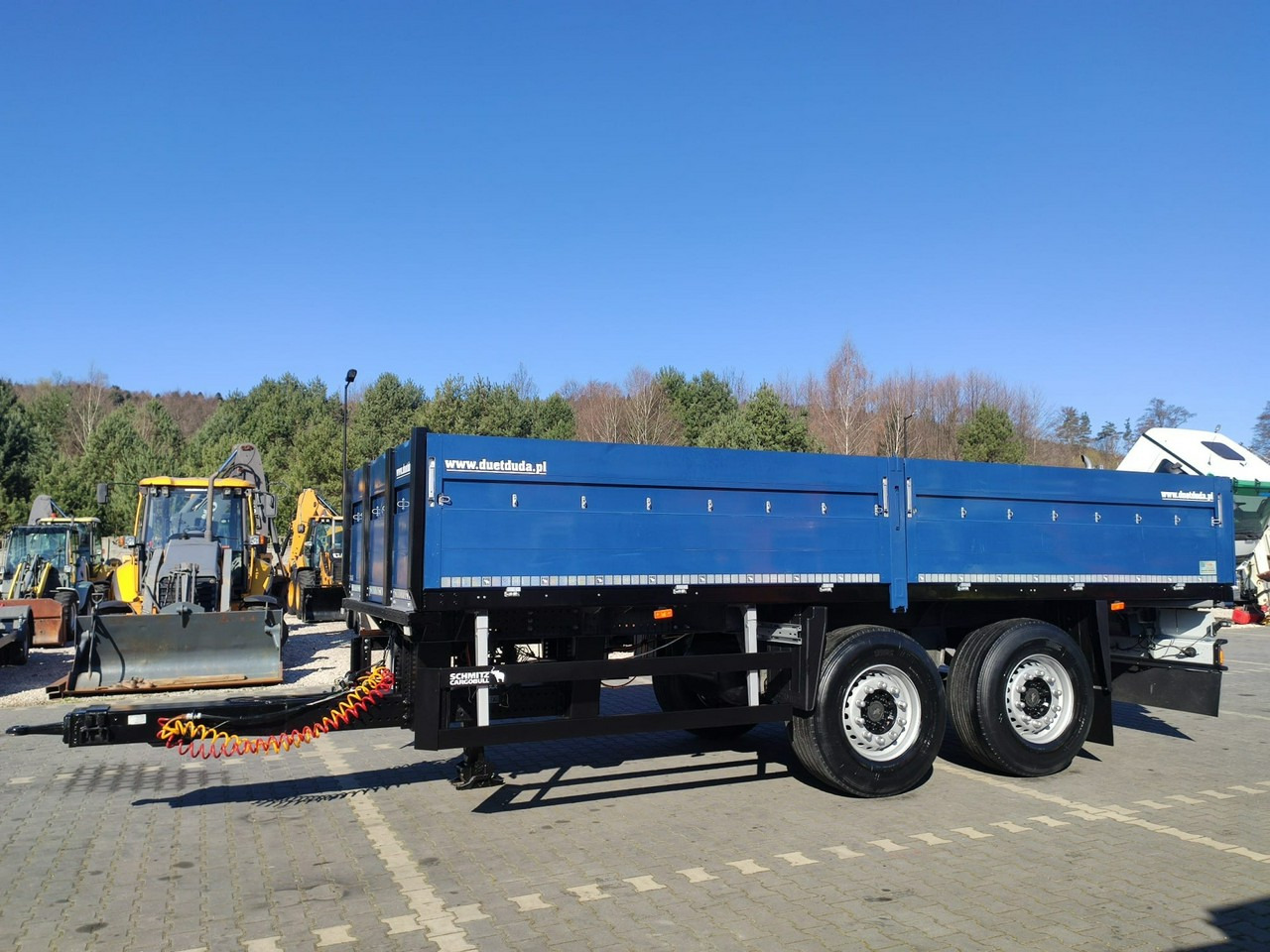 Schmitz Cargobull Ciężarowa 2-osiowa na poduszkach Tandem Stan Unikat !!! - مقطورات مسطحة: صور 3 Schmitz Cargobull Ciężarowa 2-osiowa na poduszkach Tandem Stan Unikat !!! - مقطورات مسطحة: صور 3