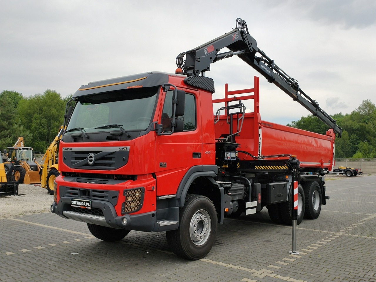 Volvo FMX 410 6x4 13L HDS Radiowy Hydroburta - قلابات, شاحنة كرين: صور 1 Volvo FMX 410 6x4 13L HDS Radiowy Hydroburta - قلابات, شاحنة كرين: صور 1