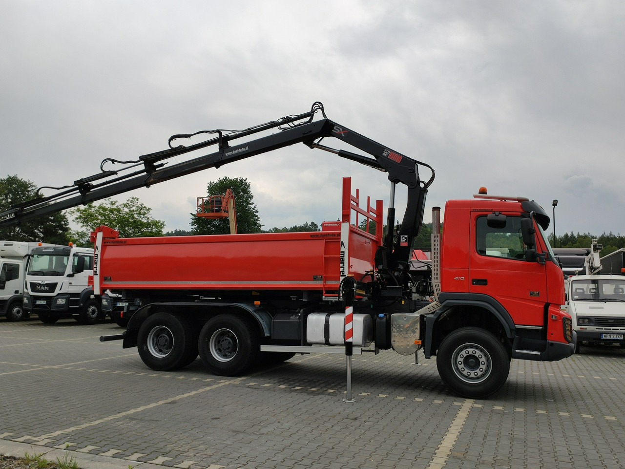 Volvo FMX 410 6x4 13L HDS Radiowy Hydroburta - قلابات, شاحنة كرين: صور 4 Volvo FMX 410 6x4 13L HDS Radiowy Hydroburta - قلابات, شاحنة كرين: صور 4