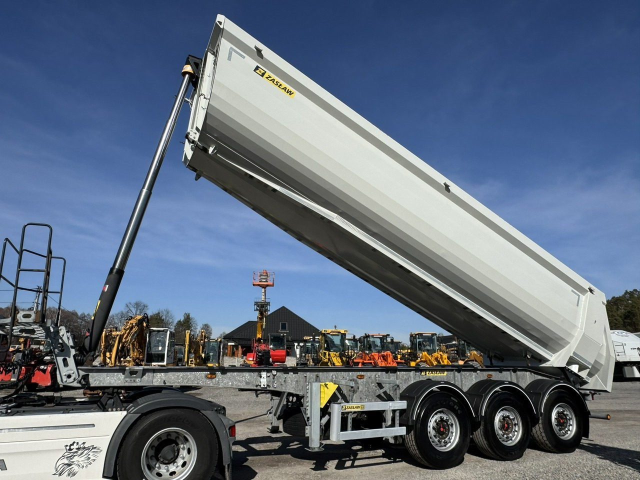 Zasław D-653A Mulda Stalowa Hardox 30m - قلابة نصف مقطورة: صور 2 Zasław D-653A Mulda Stalowa Hardox 30m - قلابة نصف مقطورة: صور 2