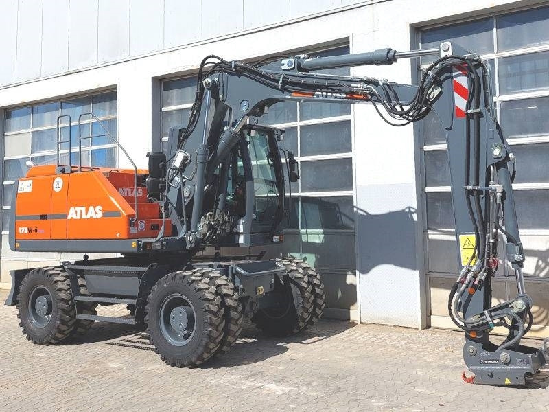 Atlas 175 W-6 - حفارة على عجلات: صور 3 Atlas 175 W-6 - حفارة على عجلات: صور 3