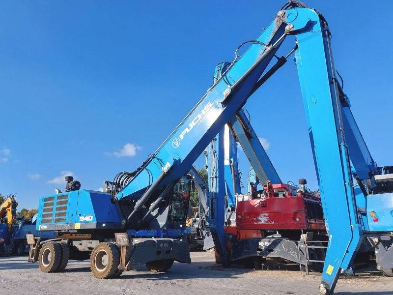 Fuchs MHL 340 F - حفارة النقل والشحن: صور 4 Fuchs MHL 340 F - حفارة النقل والشحن: صور 4