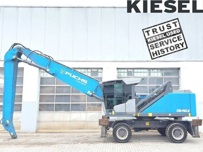 Fuchs MHL 340 F - حفارة النقل والشحن: صور 1 Fuchs MHL 340 F - حفارة النقل والشحن: صور 1