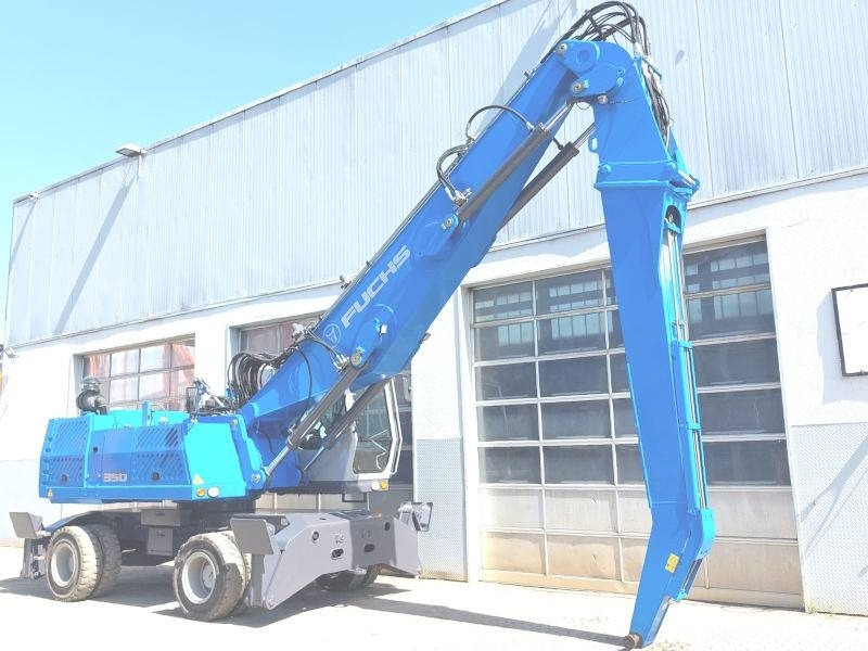 Fuchs MHL 350 E FQC - حفارة النقل والشحن: صور 4 Fuchs MHL 350 E FQC - حفارة النقل والشحن: صور 4