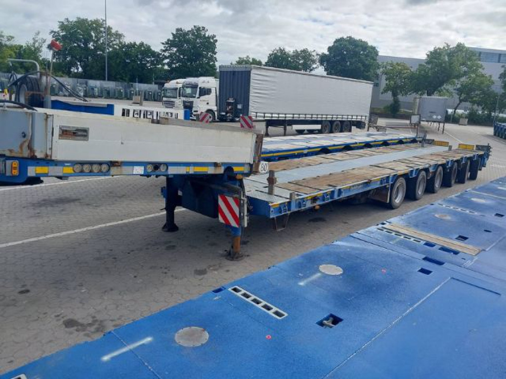 Goldhofer STZ-L6-62/80AA Tieflader Spezial - عربة مسطحة منخفضة نصف مقطورة: صور 2 Goldhofer STZ-L6-62/80AA Tieflader Spezial - عربة مسطحة منخفضة نصف مقطورة: صور 2