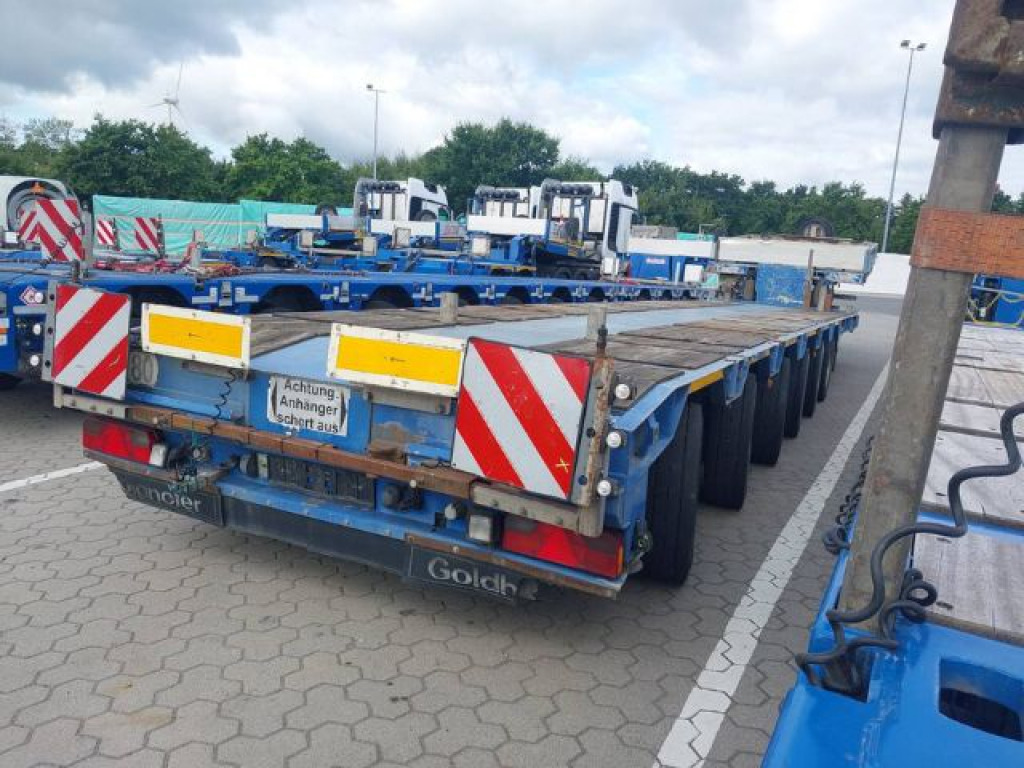 Goldhofer STZ-L6-62/80AA Tieflader Spezial - عربة مسطحة منخفضة نصف مقطورة: صور 5 Goldhofer STZ-L6-62/80AA Tieflader Spezial - عربة مسطحة منخفضة نصف مقطورة: صور 5