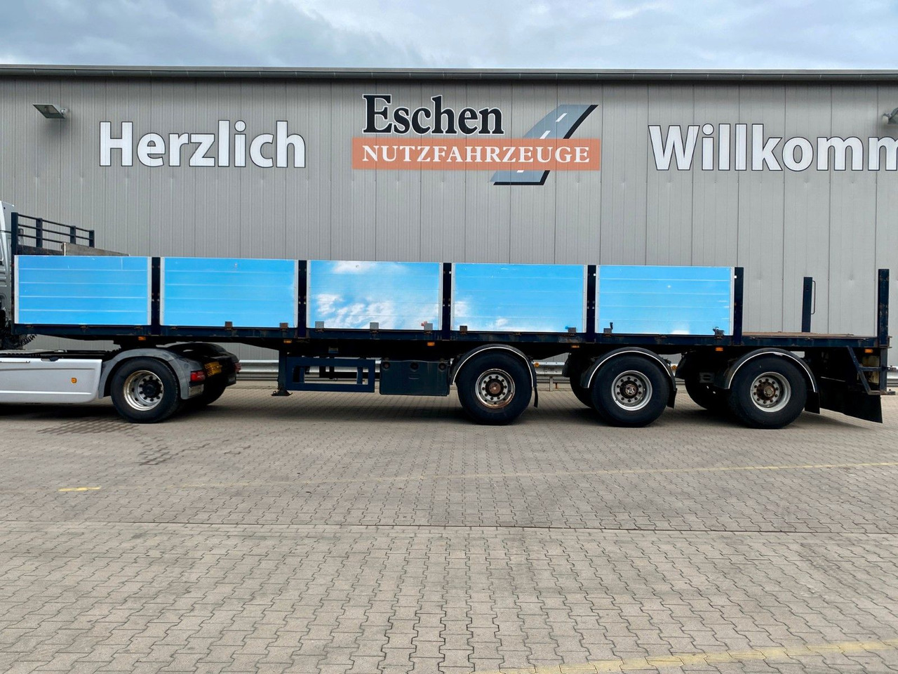 KWB/Bree Rollkranauflieger | 2+3.Achse gelenkt - نصف مقطورة مسطحة: صور 2 KWB/Bree Rollkranauflieger | 2+3.Achse gelenkt - نصف مقطورة مسطحة: صور 2