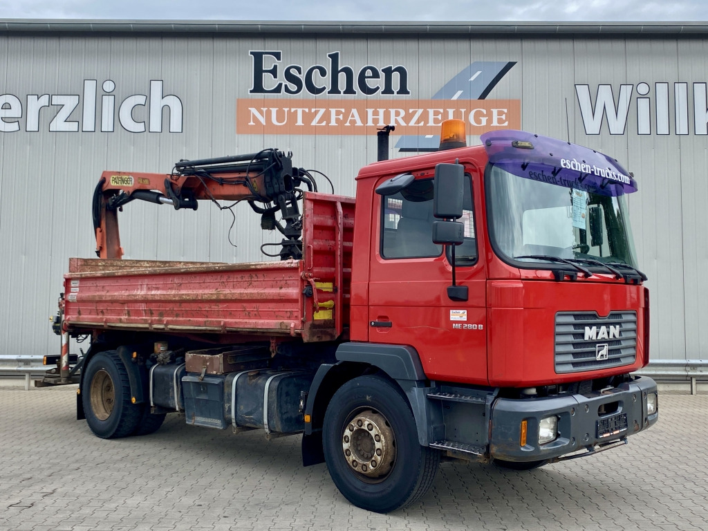 قلابات, شاحنة كرين MAN 18.285 MC / Palfinger PK 9501: صور 8