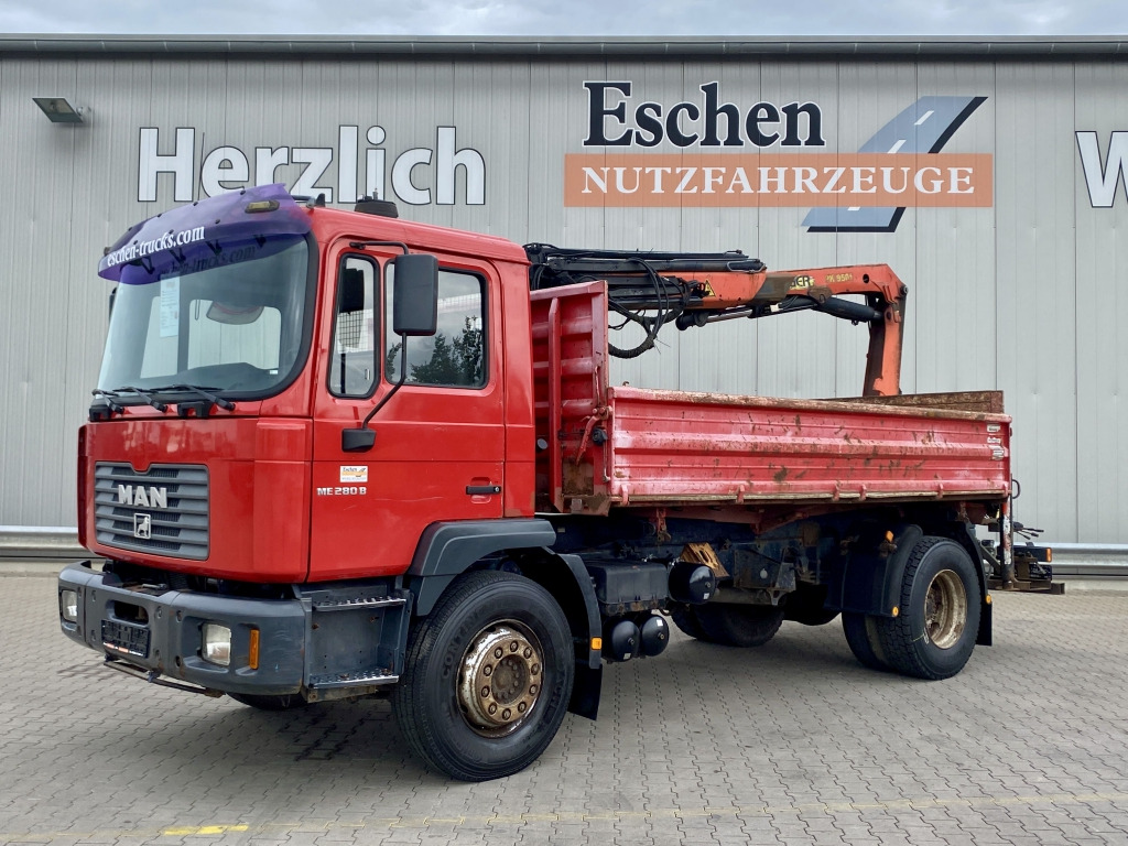 MAN 18.285 MC / Palfinger PK 9501 - قلابات, شاحنة كرين: صور 2 MAN 18.285 MC / Palfinger PK 9501 - قلابات, شاحنة كرين: صور 2