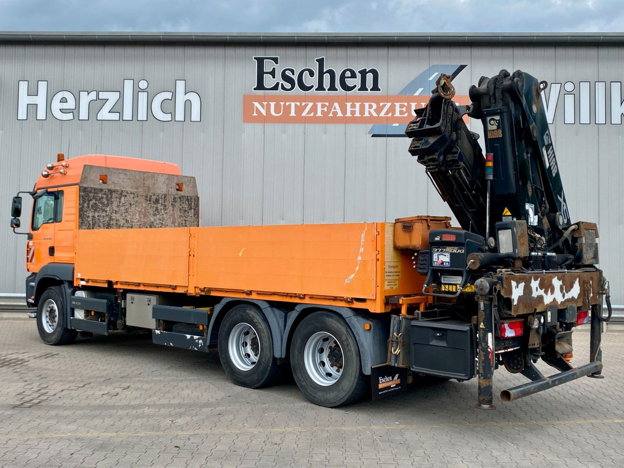 MAN TGA 26.480 6x4 | HIAB 377 EP-4*Funk*Retarder*AHK - شاحنات مسطحة, شاحنة كرين: صور 3 MAN TGA 26.480 6x4 | HIAB 377 EP-4*Funk*Retarder*AHK - شاحنات مسطحة, شاحنة كرين: صور 3