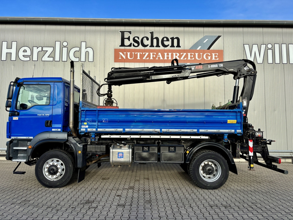 MAN TGM 18.320 4x4 BB / HIAB X-HIDUO-Kran - قلابات, شاحنة كرين: صور 2 MAN TGM 18.320 4x4 BB / HIAB X-HIDUO-Kran - قلابات, شاحنة كرين: صور 2