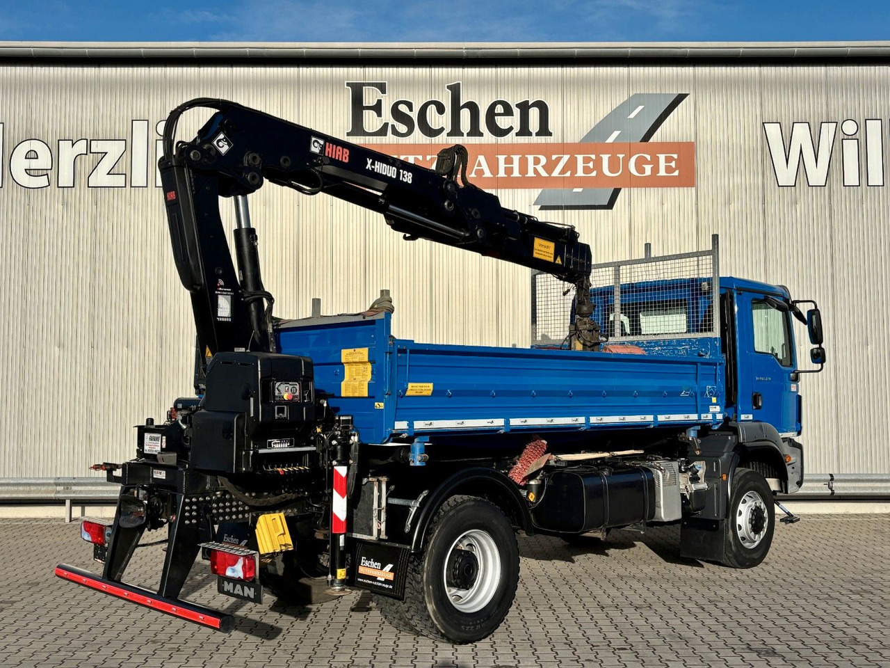 MAN TGM 18.320 4x4 BB | TÜV NEU*HIAB XHIDUO 138*FUNK - قلابات, شاحنة كرين: صور 5 MAN TGM 18.320 4x4 BB | TÜV NEU*HIAB XHIDUO 138*FUNK - قلابات, شاحنة كرين: صور 5