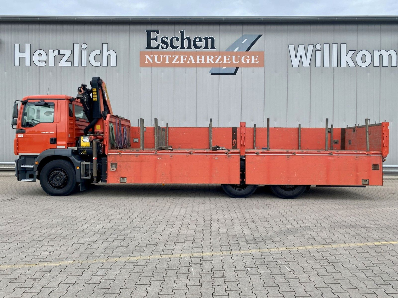 MAN TGM 26.340 6x2-4 LL | PK14002*Funk*Klima*1.Hand - شاحنات مسطحة, شاحنة كرين: صور 4 MAN TGM 26.340 6x2-4 LL | PK14002*Funk*Klima*1.Hand - شاحنات مسطحة, شاحنة كرين: صور 4