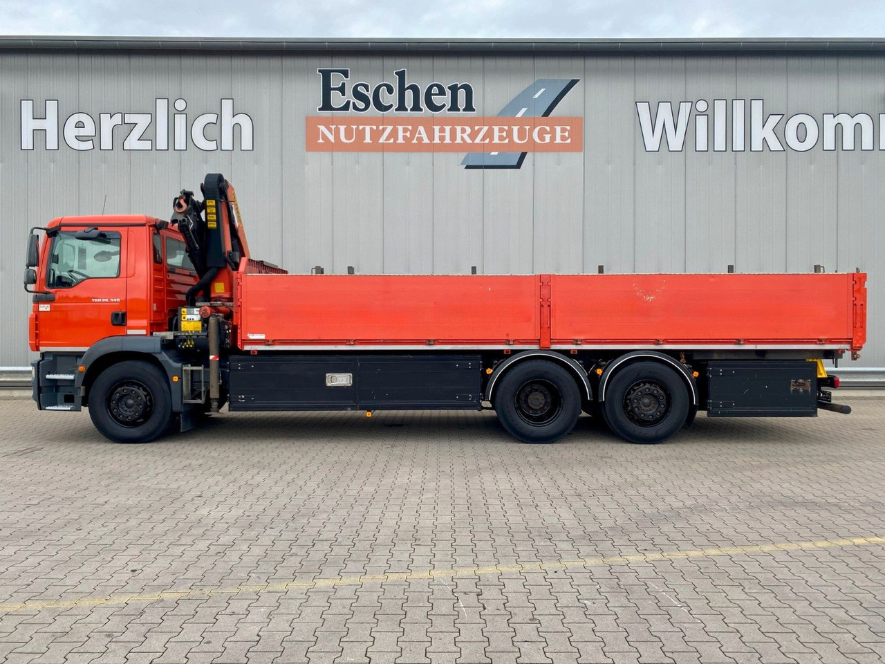 MAN TGM 26.340 6x2-4 LL | PK14002*Funk*Klima*1.Hand - شاحنات مسطحة, شاحنة كرين: صور 3 MAN TGM 26.340 6x2-4 LL | PK14002*Funk*Klima*1.Hand - شاحنات مسطحة, شاحنة كرين: صور 3