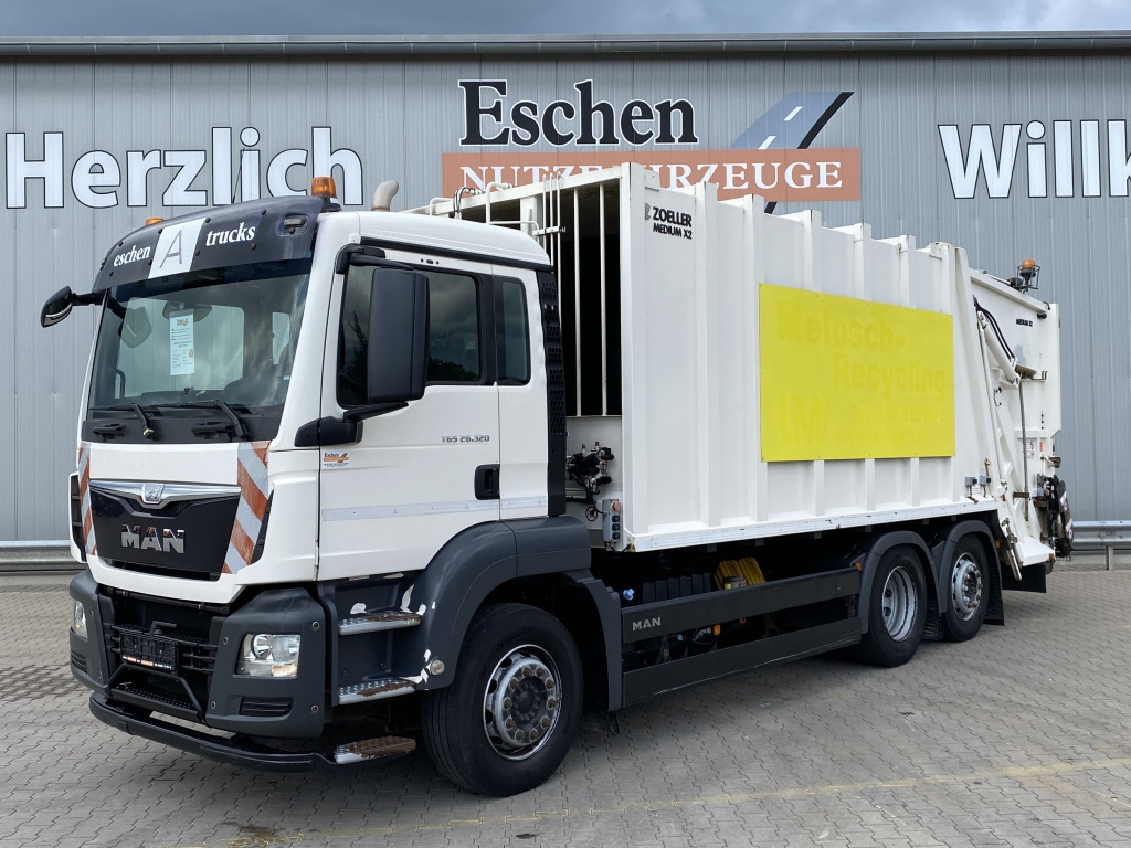 MAN TGS 26.320 6x2-4 BL / Zöller Aufbau - شاحنة القمامة: صور 1 MAN TGS 26.320 6x2-4 BL / Zöller Aufbau - شاحنة القمامة: صور 1