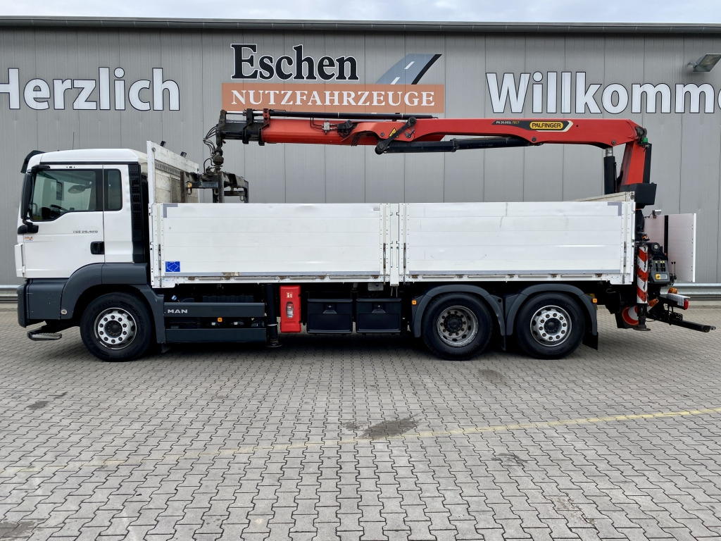 MAN TGS 26.420 6x2-4 LL / Palfinger PK 26.001 L Tec Heckkran - شاحنات مسطحة, شاحنة كرين: صور 3 MAN TGS 26.420 6x2-4 LL / Palfinger PK 26.001 L Tec Heckkran - شاحنات مسطحة, شاحنة كرين: صور 3