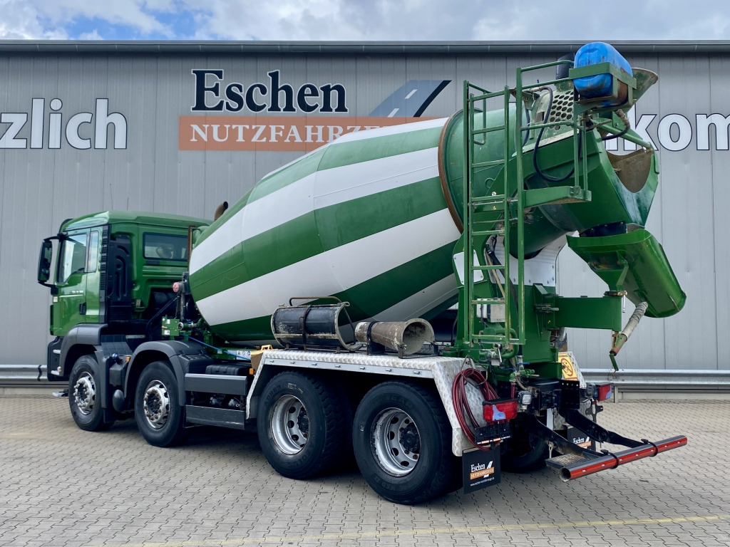 MAN TGS 32.360 8x4 BB / 9 m³ Stetter-Aufbau - شاحنة خلاطة خرسانة: صور 3 MAN TGS 32.360 8x4 BB / 9 m³ Stetter-Aufbau - شاحنة خلاطة خرسانة: صور 3