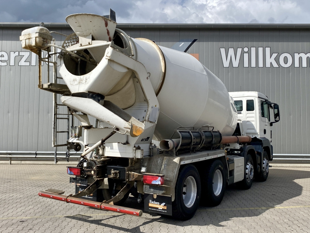 MAN TGS 32.400 8x4 BB / 9 m³ Stetter-Aufbau - شاحنة خلاطة خرسانة: صور 5 MAN TGS 32.400 8x4 BB / 9 m³ Stetter-Aufbau - شاحنة خلاطة خرسانة: صور 5