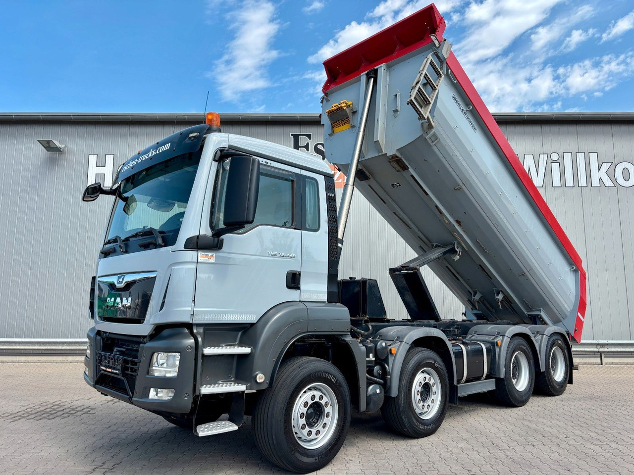 MAN TGS 35.420 8x4 BL | MEILLER*Rollplane*Navi*Klima - قلابات: صور 1 MAN TGS 35.420 8x4 BL | MEILLER*Rollplane*Navi*Klima - قلابات: صور 1