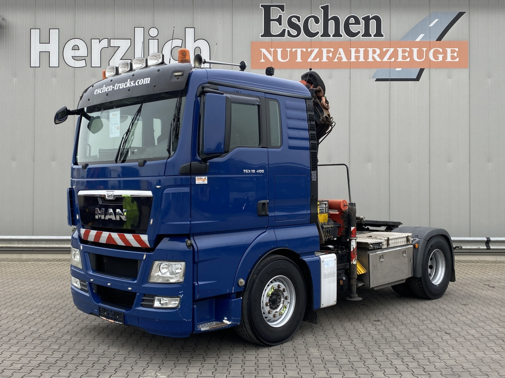 MAN TGX 18.400 4x2 BLS / Palfinger PK18.502 Kran - شاحنة جرار: صور 1 MAN TGX 18.400 4x2 BLS / Palfinger PK18.502 Kran - شاحنة جرار: صور 1