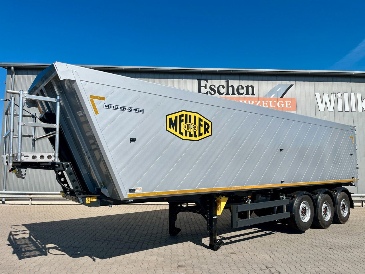 Meiller MHKA 45/3 Getreide 49m³ ALU*7mm Boden*Lift*Plane - قلابة نصف مقطورة: صور 1 Meiller MHKA 45/3 Getreide 49m³ ALU*7mm Boden*Lift*Plane - قلابة نصف مقطورة: صور 1