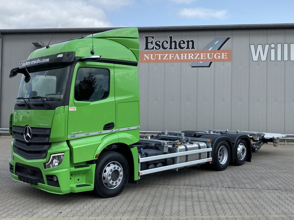 Mercedes-Benz 2542 LL 6x2 Actros 5 / BÄR-LBW - شاحنات الحاويات/ جسم علوي قابل للتغيير شاحنة: صور 1 Mercedes-Benz 2542 LL 6x2 Actros 5 / BÄR-LBW - شاحنات الحاويات/ جسم علوي قابل للتغيير شاحنة: صور 1
