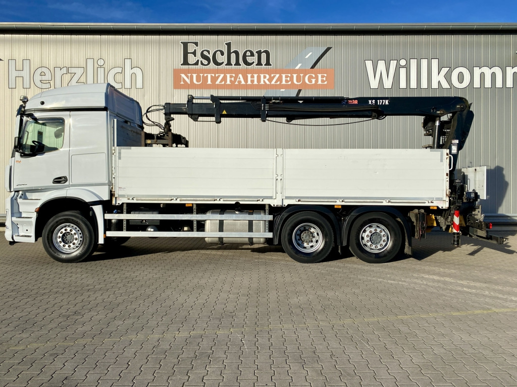 Mercedes-Benz 2545 L 6x2 Arocs / HIAB 177 K Pro Kran - شاحنات مسطحة, شاحنة كرين: صور 2 Mercedes-Benz 2545 L 6x2 Arocs / HIAB 177 K Pro Kran - شاحنات مسطحة, شاحنة كرين: صور 2