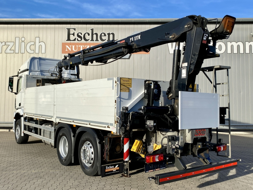 Mercedes-Benz 2545 L 6x2 Arocs / HIAB 177 K Pro Kran - شاحنات مسطحة, شاحنة كرين: صور 3 Mercedes-Benz 2545 L 6x2 Arocs / HIAB 177 K Pro Kran - شاحنات مسطحة, شاحنة كرين: صور 3