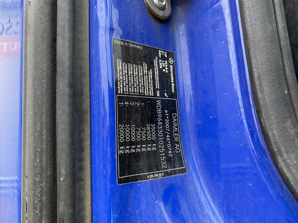 Mercedes-Benz 3540 8x4 Arocs / 9 m³ Intermix-Aufbau - شاحنة خلاطة خرسانة: صور 4 Mercedes-Benz 3540 8x4 Arocs / 9 m³ Intermix-Aufbau - شاحنة خلاطة خرسانة: صور 4